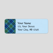 Clan Keith Tartan Label