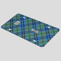 Clan Keith Tartan License Plate