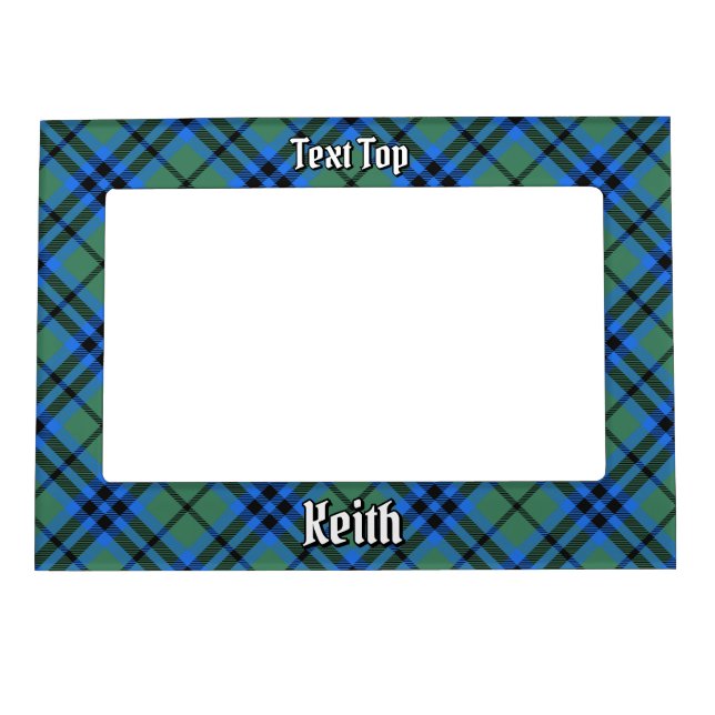 Clan Keith Tartan Magnetic Frame (Front)