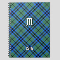 Clan Keith Tartan Notebook
