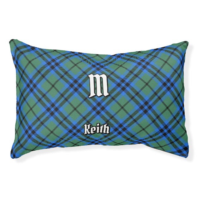 Clan Keith Tartan Pet Bed (Front)