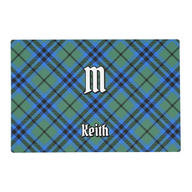 Clan Keith Tartan Placemat (Front)