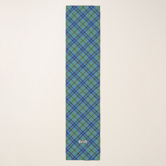 Clan Keith Tartan Scarf (Front)