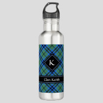 Clan Keith Tartan Stainless Steel Water Bottle