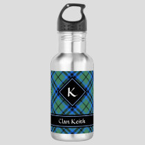 Clan Keith Tartan Stainless Steel Water Bottle