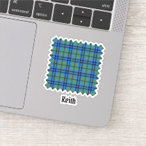 Clan Keith Tartan Sticker