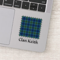 Clan Keith Tartan Sticker
