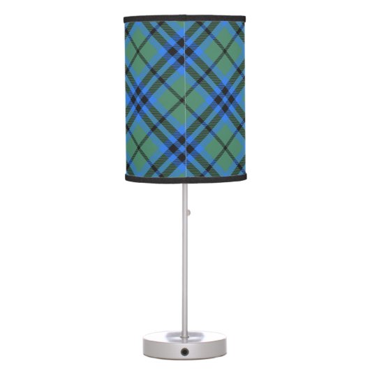 Clan Keith Tartan Table Lamp (Back)