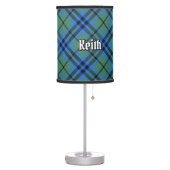 Clan Keith Tartan Table Lamp (Left)