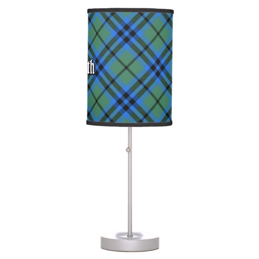 Clan Keith Tartan Table Lamp (Front)