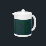 Clan Keith Tartan Teapot<br><div class="desc">Created from an illustration of a clan Keith tartan. Matching tea bag container available.</div>