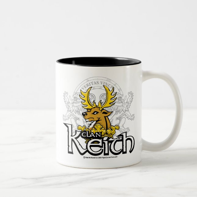 Clan Keith Two-Tone Coffee Mug (Right)