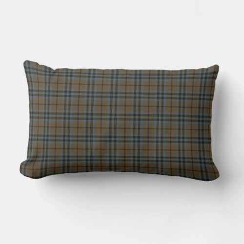 Clan Keith Weathered Tartan Lumbar Pillow