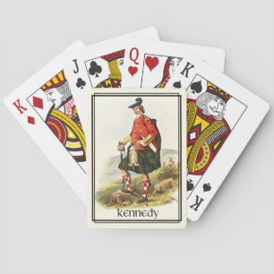 Clan Kennedy Classic Scotland Bicycle Deck Poker Cards