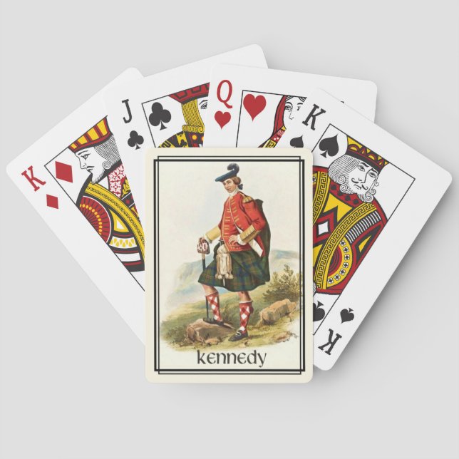 Clan Kennedy Classic Scotland Deck Poker Cards (Back)