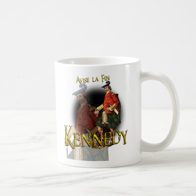 Clan Kennedy Old Scottish Mug (Right)