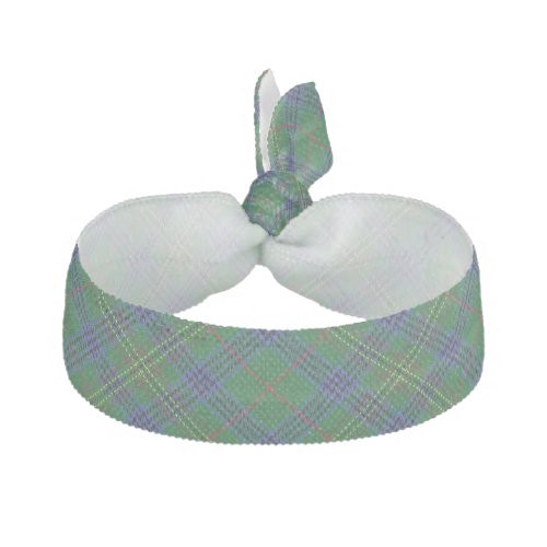 Clan Kennedy Scottish Accents Blue Green Tartan Hair Tie
