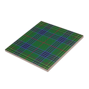 Clan Kennedy Scottish Expressions Tartan Ceramic Tile