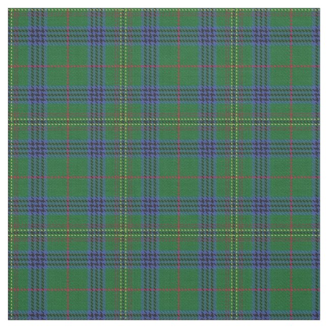 Clan Kennedy Scottish Tartan Plaid Fabric (Swatch)