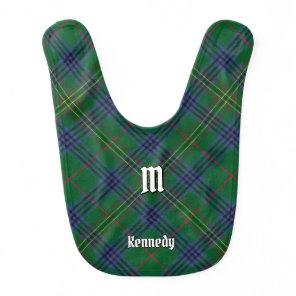 Clan Kennedy Tartan Baby Bib