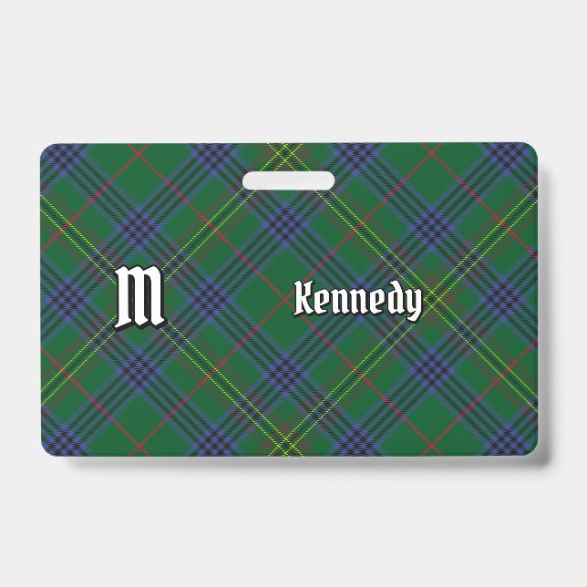 Clan Kennedy Tartan Badge (Front)