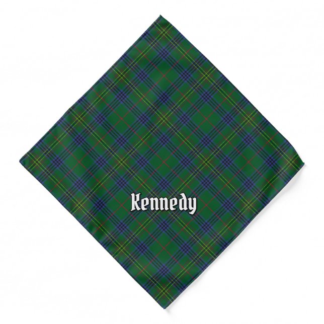 Clan Kennedy Tartan Bandana (Front)