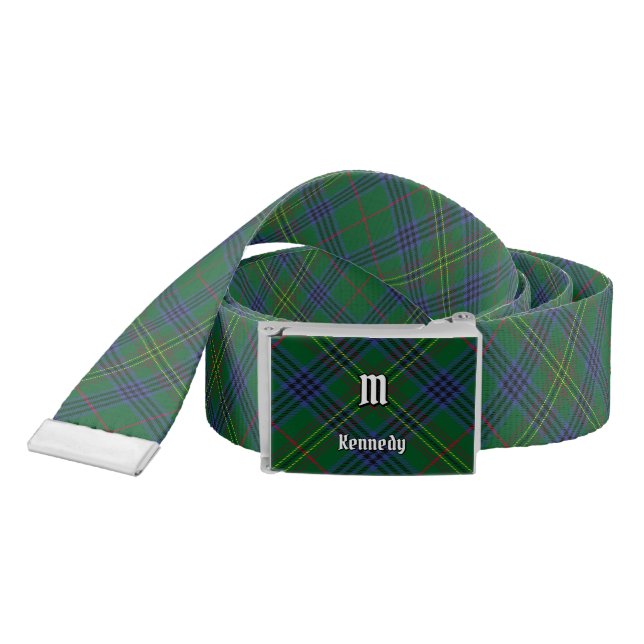 Clan Kennedy Tartan Belt (Snake)