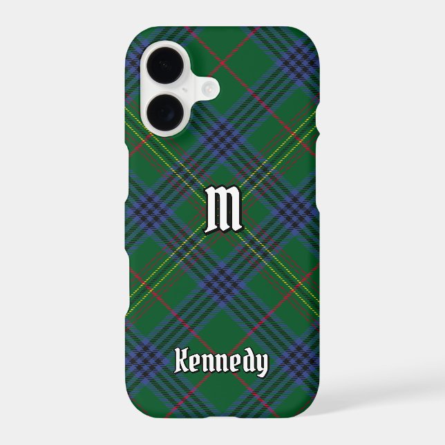Clan Kennedy Tartan Case-Mate iPhone Case (Back)