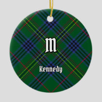 Clan Kennedy Tartan Ceramic Ornament