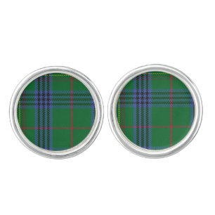 Clan Kennedy Tartan Cufflinks