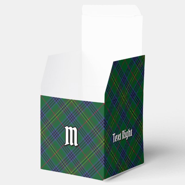 Clan Kennedy Tartan Favor Boxes (Opened)