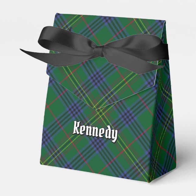 Clan Kennedy Tartan Favor Boxes (Front Side)