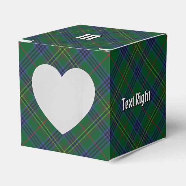 Clan Kennedy Tartan Favor Boxes (Front Side)