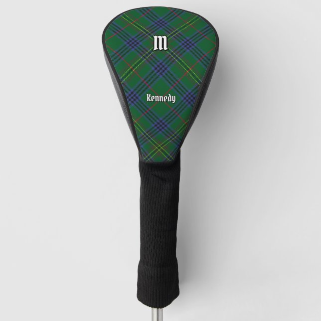 Clan Kennedy Tartan Golf Head Cover (Front)