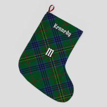 Clan Kennedy Tartan Large Christmas Stocking