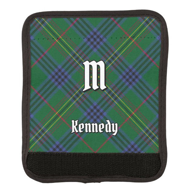 Clan Kennedy Tartan Luggage Handle Wrap (Front)