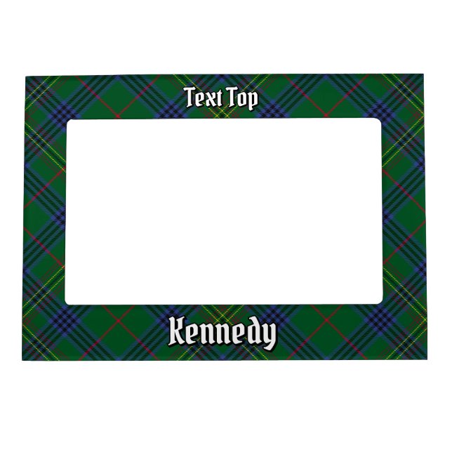 Clan Kennedy Tartan Magnetic Frame (Front)