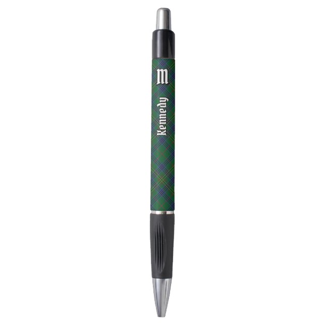 Clan Kennedy Tartan Pen (Front Vertical)