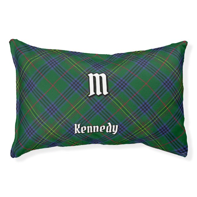 Clan Kennedy Tartan Pet Bed (Front)