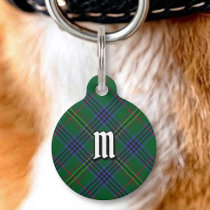 Clan Kennedy Tartan Pet ID Tag