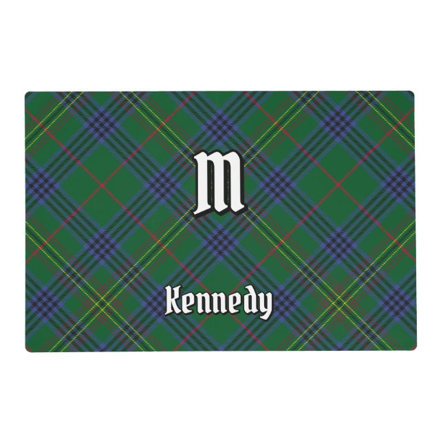Clan Kennedy Tartan Placemat (Front)