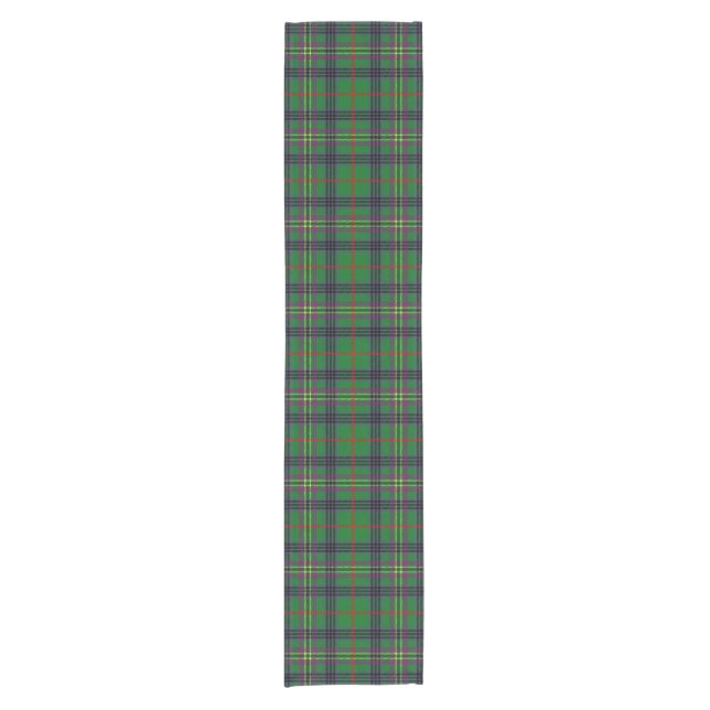 Clan Kennedy Tartan Short Table Runner (Front)