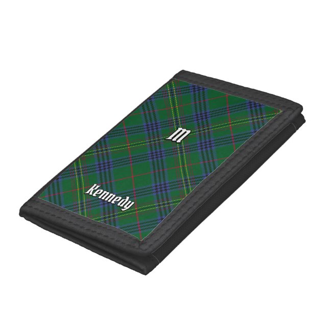 Clan Kennedy Tartan Trifold Wallet (Bottom)