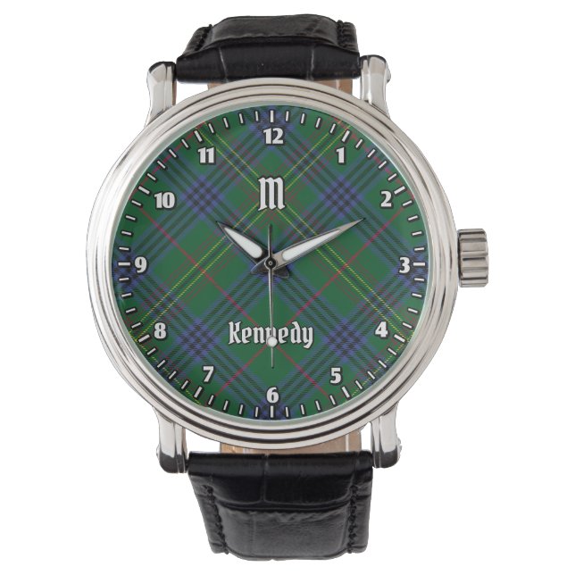 Clan Kennedy Tartan Watch (Front)