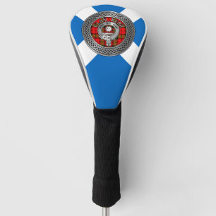 Clan Kerr Crest & Tartan Knot Golf Head Cover