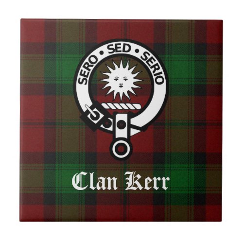 Clan Kerr Decorative Tile