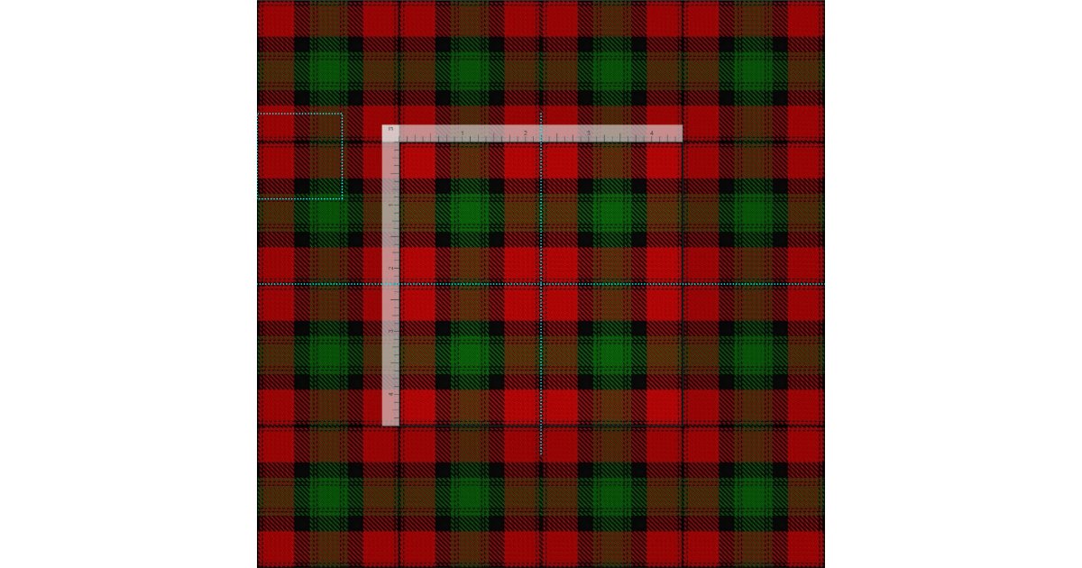 Scottish Tartan Kerr Modern Clan Woven Blanket Plaid Style