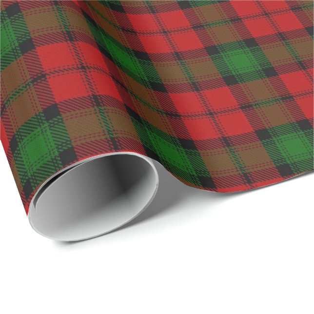 Clan Kerr Scottish Tartan Wrapping Paper (Roll Corner)