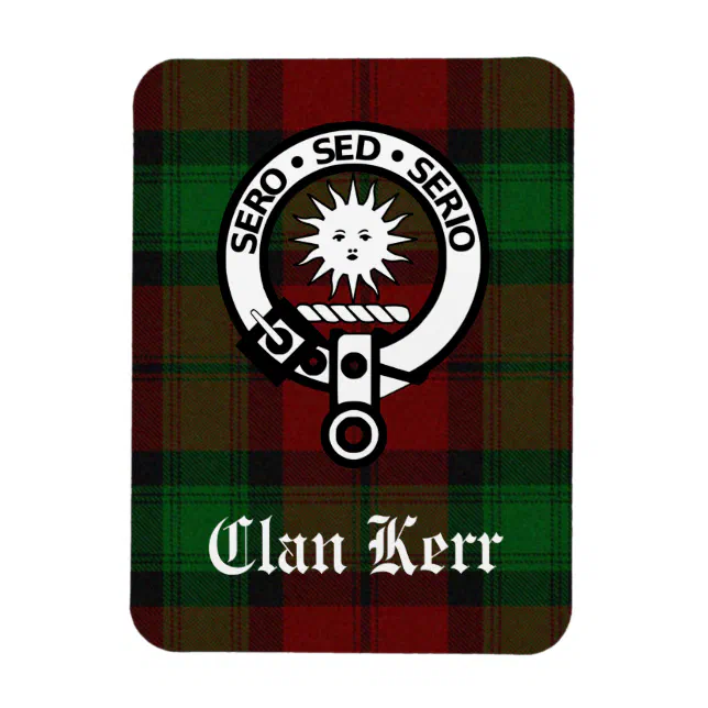Kerr Tartan Crest T-shirt - Alba Celtic Style main image 1