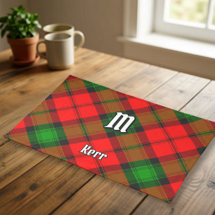 Clan Kerr Tartan Cloth Placemat